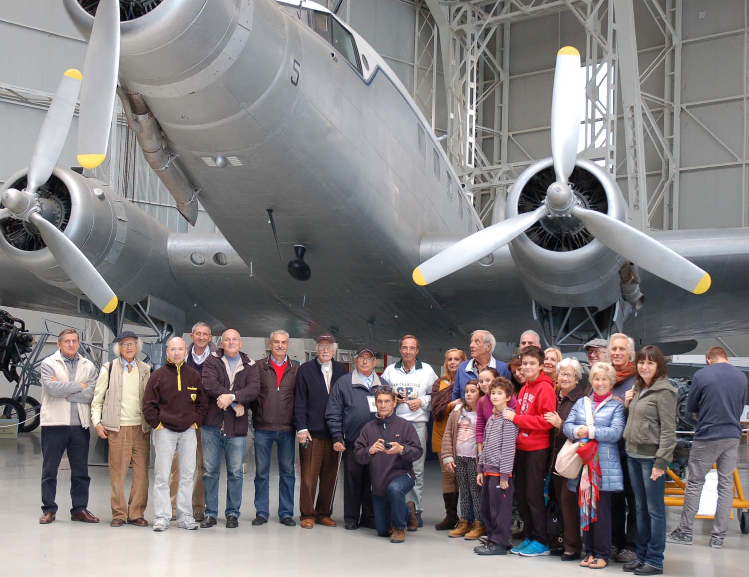 In visita al museo Storico dell'Aeronatica