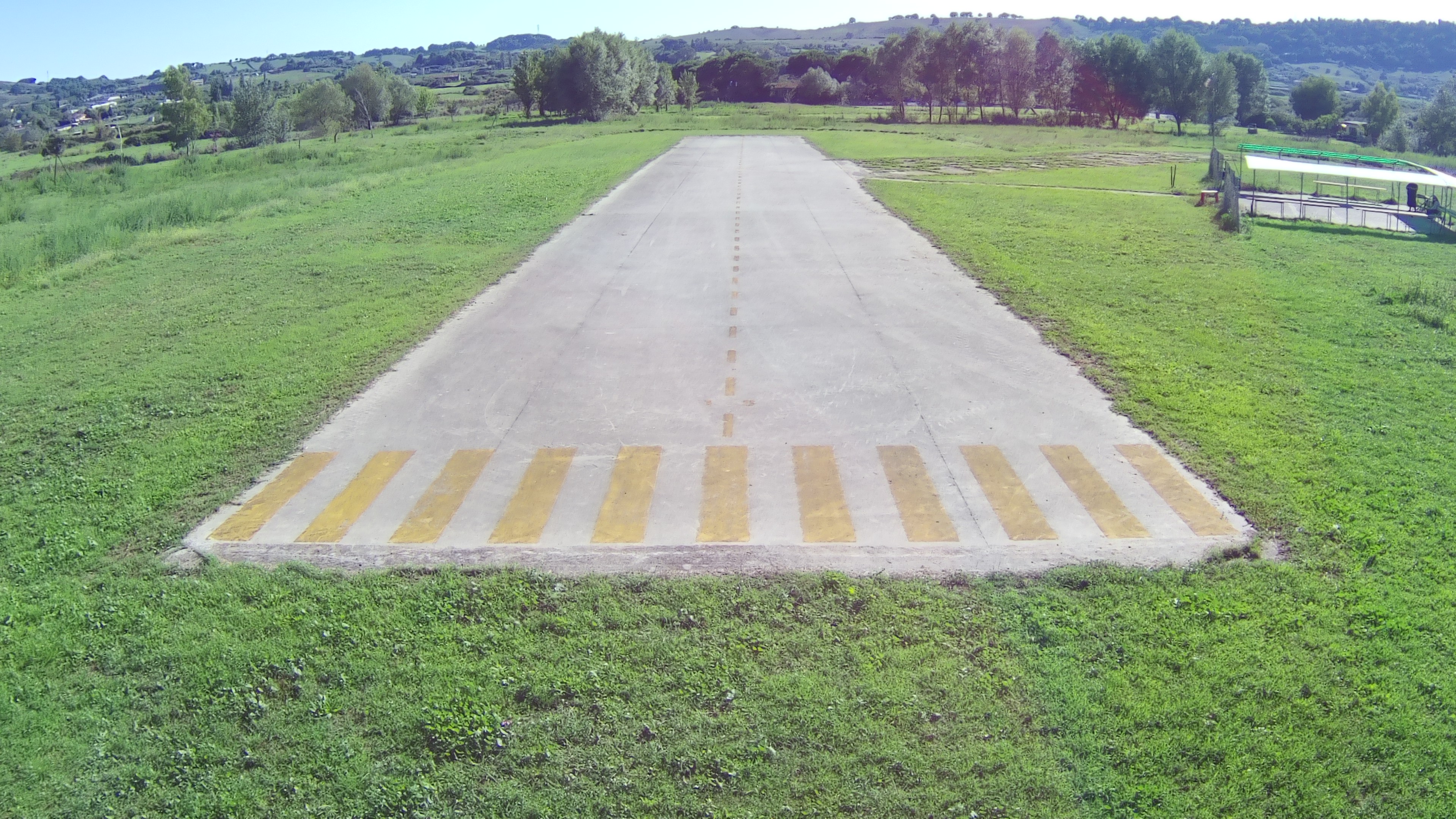 Entrata nord della pista principale