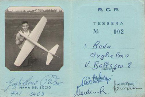 Tessera N° 2 RCR Club